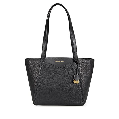 michael kors whitney small tote black|Michael Kors whitney tote.